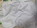 京東京造【10A抗菌T】長(cháng)袖t恤男新疆棉打底衫衣服白小T 白色 XL 曬單實(shí)拍圖