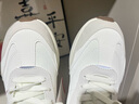 喬丹QIAODAN獨(dú)白2.0運(yùn)動(dòng)鞋女夏夏新款復(fù)古運(yùn)動(dòng)鞋加絨保暖休閑鞋 象牙色/學(xué)院紅 38 曬單實(shí)拍圖