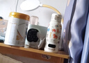 孕貝（yunbaby）恒溫水壺 保溫杯嬰兒便攜式外出恒溫水杯熱水壺兒童寶寶調(diào)奶500ml 曬單實(shí)拍圖