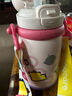 babycare兒童保溫杯嬰兒寶寶學(xué)飲吸管水杯水壺不銹鋼保溫杯上學(xué)450ml 曬單實拍圖