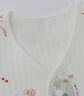 童泰（TONGTAI）嬰兒馬甲秋冬寶寶夾棉衣服兒童外出上衣TS43J191-DS棕色80cm 曬單實拍圖
