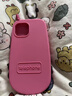 兜兜格適用iPhone16promax大哥大手機殼立體翻蓋補妝鏡15小靈通蘋果14pro可愛13小眾12電話機11防摔潮牌 【一體式 軟硅膠】玫紅立體翻蓋大哥大補妝鏡（單殼） iPhone 14 Pr 曬單實拍圖