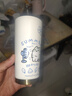 趣木也保溫杯水杯咖啡杯大容量吸管大學(xué)生保冷宿舍不銹鋼車載便攜男女 傲嬌吹風(fēng)小貓 500ml 曬單實(shí)拍圖