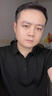 以純（YISHion）絲光棉polo衫男短袖2025夏季潮牌高端商務(wù)翻領(lǐng)t恤黑色上衣服帶領(lǐng) 22100黑色+深灰 (2件裝) 常規(guī) M (適合90-110斤) 曬單實(shí)拍圖