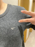 七匹狼保暖內(nèi)衣男士加絨加厚圓領(lǐng)秋衣秋褲秋冬季線衣褲打底棉保暖褲套裝 圓領(lǐng)深灰-加絨加厚舒適保暖 XL (175) 推薦體重130-150斤 曬單實(shí)拍圖