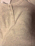 GAP女裝2025春季新款刺繡logo亨利領(lǐng)短袖T恤彈力休閑上衣727408 淺灰色 L (170/88A) 亞洲尺碼 曬單實拍圖