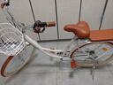 飛鴿（FLYING PIGEON）自行車(chē)成人通勤車(chē)自行車(chē)學(xué)生單車(chē)成人自行車(chē)通勤自行車(chē)女士自行車(chē) 標(biāo)配珍珠白|單速|(zhì)輻條輪+禮包 24寸適合150-170cm 曬單實(shí)拍圖