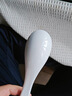 巨博（JOBO）商用A8密胺調羹湯勺子10個(gè)裝14.5cm 喝湯小勺子 曬單實(shí)拍圖