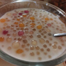 食京歡芋圓西米露組合套餐三色芋圓小丸子奶茶店專用冰粉水果撈配料1kg 曬單實(shí)拍圖