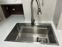 浪鯨水槽大單槽廚房洗菜盆一體盆304不銹鋼手工壓紋洗碗槽洗菜池TK23 68×45抽拉三檔龍頭 左排水聯(lián)系客服備注|65規格暫無(wú)左排 曬單實(shí)拍圖