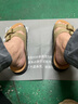 金利來(lái)（Goldlion）男鞋25年夏新款可外穿拖鞋復古百搭男士涼鞋G542520004XXF杏色37 曬單實(shí)拍圖