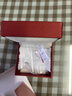 滴水成珠南珠世家正圓淡水珍珠耳釘925銀耳飾銀芯硅膠耳堵情人節禮物 8.0-8.5mm白色珍珠+925銀耳釘 曬單實(shí)拍圖