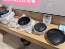 羅婭1000W折疊電煮鍋旅行鍋出差小電鍋1-2人電炒鍋分體式電火鍋電熱鍋宿舍鍋多功能鍋 2L滿鍋 雙鍋配置 曬單實(shí)拍圖