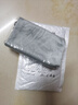 手機保護套絨布袋小物件收納袋便攜袋束口化妝刷充電寶保護套絨布袋子 絨布款收納袋【灰色】 【大號】210*120mm 曬單實(shí)拍圖