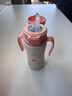 Grosmimi原裝進(jìn)口格羅咪咪吸管杯嬰兒童保溫杯奶瓶直飲水杯子316不銹鋼粉 曬單實(shí)拍圖