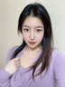唯一（Winy）一克拉紫藤花純銀項(xiàng)鏈女2025新款吊墜生日七夕情人節(jié)禮物送女友 曬單實(shí)拍圖