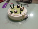 元祖（GANSO）8號中華熊貓鮮奶蛋糕800g 網(wǎng)紅兒童生日蛋糕同城配送 動(dòng)物奶油 曬單實(shí)拍圖