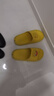 名創(chuàng  )優(yōu)品（MINISO）洞洞鞋男女夏季外穿涼鞋防滑厚底踩屎感包頭涼拖鞋 卡其+海洋星星 曬單實(shí)拍圖