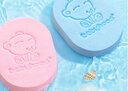 世紀寶貝（babyhood）兒童搓澡海綿 寶寶搓澡巾 嬰兒洗澡神器沐浴綿*2個(gè)裝 曬單實(shí)拍圖