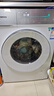 西門子（SIEMENS）新品iQ500小幸熨 10公斤變頻滾筒家用洗衣機 超氧空氣洗 蒸汽除皺 深層凈洗  臟污檢測 智能投放 WG54K7D00W 曬單實拍圖