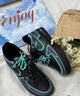 耐克（NIKE）定制球鞋 Air Force 1 多巴胺  撞色 涂鴉 街頭VIBE 男女板鞋情侶 CW2288-001-多巴胺 定制款 不可 35 .5 支持鑒定 假b 曬單實(shí)拍圖