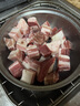 京東跑山豬去皮五花肉塊凈重4斤 烤肉炒菜食材 新鮮速凍 紅燒肉原料 曬單實拍圖