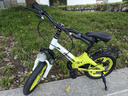 飛鴿兒童自行車(chē)鎂合金3-6-10-12歲寶寶腳踏車(chē)輔助輪男孩女孩童超輕車(chē) 輻條輪【鎂合金車(chē)架】 雪芽綠 16寸【適合100-120CM】 曬單實(shí)拍圖