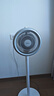 美的（Midea）【暴風(fēng)循環(huán)】空氣循環(huán)扇大風(fēng)量搖頭電風(fēng)扇家用臺式落地扇輕音臥室節能小風(fēng)扇柔風(fēng)輕羽扇 FGA24TQ 曬單實(shí)拍圖