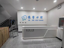 醫(yī)美機(jī)構(gòu)公司前臺接待柜臺服裝店弧形收銀臺美容會所商用烤漆前臺 咖啡紅 100x60x100cm 曬單實拍圖