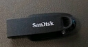 閃迪（SanDisk）128GB USB3.2 U盤 CZ550黑色 讀速100MB/s 安全加密 數據恢復 學習辦公電腦車載 高速大容量優(yōu)盤 曬單實拍圖