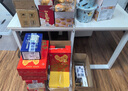 星球杯 大桶裝1000g 小孩兒童零食巧克力醬餅干粒 學(xué)生禮物趣味表情 曬單實(shí)拍圖