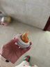 愛寶熊偏心奶嘴仿真母乳質(zhì)感新生嬰兒鴨嘴吸嘴超軟防脹氣通用貝親寬口徑 S號1孔（適合0-3月）1只裝 曬單實拍圖