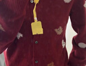三彩2025冬季新款休閑鉤花圓領(lǐng)針織衫長(cháng)袖開(kāi)衫外搭疊穿顯瘦簡(jiǎn)約M 酒紅 M 160/84A 曬單實(shí)拍圖