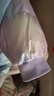 迪士尼新國標兒童羽絨服外套2025冬季新款連帽炫彩中長(cháng)款洋氣上衣服童裝 紫色 均碼 130cm 曬單實(shí)拍圖
