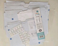 得力（deli）16K/10頁(yè)透明磨砂自粘包書(shū)皮包書(shū)膜帶切角  附帶姓名貼裝開(kāi)學(xué)文具/VM403生日禮物 曬單實(shí)拍圖