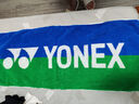 YONEX尤尼克斯運(yùn)動(dòng)毛巾柔軟吸汗浴巾棉質(zhì)AC1213CR藍(lán)綠40*100CM 曬單實(shí)拍圖