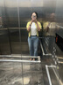 無印良品（MUJI）女式 棉漢麻短袖襯衫 女士襯衣內搭上衣 25年夏季女裝 BCD90C5S 黃色 M (160/84A) 曬單實拍圖