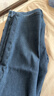 雨果博斯（HUGO BOSS）25春夏新品 男士棉質(zhì)performance牛仔褲長(cháng)褲男裝禮物男 50532623 409 深藍色 33 曬單實(shí)拍圖