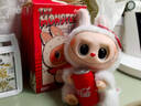 可口可樂(lè )labubu拉布布可口可樂(lè )坐坐派對搪膠公仔毛絨公仔潮玩禮物 labubu 快樂(lè )因子 曬單實(shí)拍圖