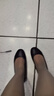 卡帝樂(lè)鱷魚(yú) CARTELO 女鞋坡跟圓頭女單鞋職業(yè)女士皮鞋 KDLDX-2138 黑色 38  曬單實(shí)拍圖