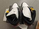 耐克NIKE七夕禮物 男喬丹AJ1 JORDAN1中幫運(yùn)動(dòng)鞋HF3216-102黑白紅42.5 曬單實(shí)拍圖