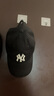 MLB帽子男女軟頂棒球帽虞書欣明星同款運(yùn)動鴨舌帽3ACP6601N-50BKS-F 曬單實(shí)拍圖