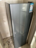 奧克斯（AUX）家用雙門(mén)迷你小型冰箱 冷藏冷凍保鮮小冰箱 宿舍租房節能電冰箱 【國家補貼】128升 BCD-128K153星河灰 曬單實(shí)拍圖