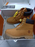 添柏嵐（Timberland）官方踢不爛男鞋戶(hù)外防水抗污防滑耐磨皮革高幫大黃靴 18094-231 41.5 內長(cháng)260mm 曬單實(shí)拍圖