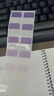 少年伴便簽貼 漸變色索引貼ins風(fēng)便利貼粘性分類(lèi)書(shū)簽貼半透明可書(shū)寫(xiě)速干便簽貼 芋泥牛乳 曬單實(shí)拍圖