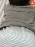 DUUDUU童裝兒童外套秋季開(kāi)衫薄上衣嬰兒長(cháng)袖男女寶寶外出服 灰 90 曬單實(shí)拍圖