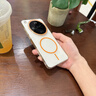 倍衛(wèi)斯【比裸機(jī)更透亮】適用oppofindx8ultra手機(jī)殼新款透明磁吸細(xì)圈findX8s全包防摔p保護(hù)套s+散熱女男 【落日橙】強(qiáng)磁吸附-薄感冰透-美過裸機(jī) OPPO Find X8S 曬單實拍圖