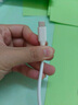 綠聯(lián) MFi認證不彈窗蘋(píng)果充電線(xiàn)Type-C數據線(xiàn)PD20W快充to Lightning 適用iPhone14Pro/13/12/11手機 PD快充線(xiàn)-【云朵白】-1米 曬單實(shí)拍圖
