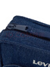 Levi's【商場(chǎng)同款】李維斯男士美式時(shí)尚個(gè)性隨搭牛仔斜挎包000IN 深藍 標準包 曬單實(shí)拍圖