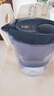 YTBBR過(guò)濾凈水器3.5L濾水壺適配德國(guó)Brita碧然德濾芯凈水器廚房過(guò)濾水壺凈化壺活性炭去除水垢異味 海洋藍(lán)3.5L去垢專家【1壺+12芯】 送貨入戶 曬單實(shí)拍圖